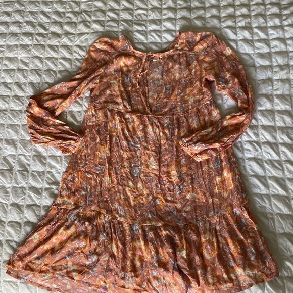 Billabong free as can be boho hippie mini dress - Picture 6 of 12